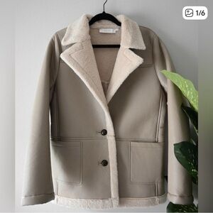 NWOT ASTR The Label Women’s The Francine Faux Leather Jacket - Size Large